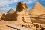 Veľká Sfinga v Gize, Egypt.
