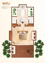 Plán plážovej vily