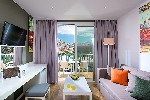 Rodinná izba Sunset room obytná časť
