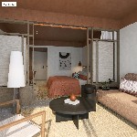 Junior suite - obývacia izba