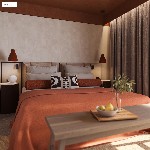 Izba deluxes výhľadom na krajinu