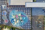 Letecký pohľad na aquapark