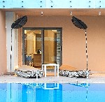 Suita so zdieľaným bazénom