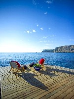 Terasa pri pláži