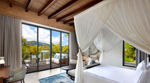 Izba Premium s manželskou posteľou King a výhľadom na oceán
