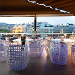 Bar na streche hotela