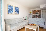 Apartmán - jedálenská a obývacia časť