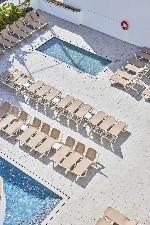 Dvojlôžková izba, výhľad na bazén 