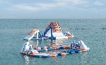Nafukovacie šmykľavky do vody Aqua Fun