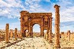 Pozostatky rieskeho mesta Timgad