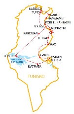 Hotel Poznávací okruh Tuniskem z pevniny na Djerbu dovolenka