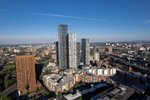 Manchaster sa pýši kombináciou výškovej modernej architektúry v kontraste s pôvodnými budovami