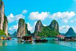 Plávajúce dediny v Ha long