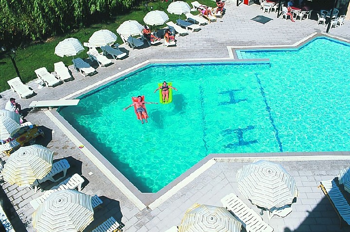 Grécko, Rhodos, Faliraki, Grécko, Rhodos, Faliraki/Ladiko - Hercules - Bazén