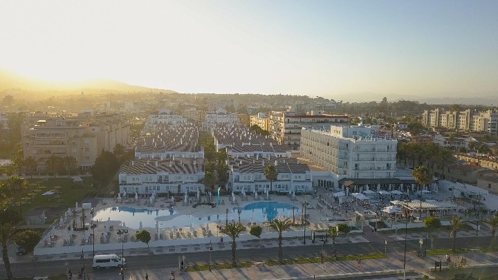Letecký pohľad na hotel